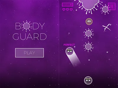 Body Guard Game Demo adventure game body guard casual game game game ui global game jam mobile game transmission