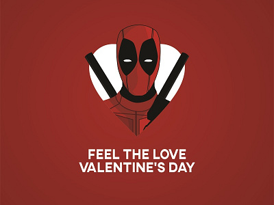 Deadpool Minimal Poster deadpool graphic design minimal poster