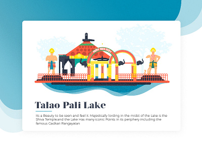 Talao Pali beauty city illustration lake lord paali rama talao thane