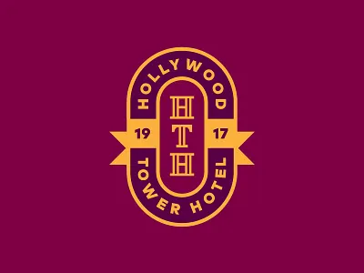 Hollywood Tower Hotel disney disney world logo design