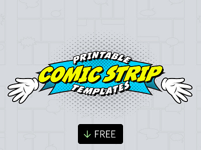 Free Printable Comic Strip Templates ai comic comic strip free pdf strip template