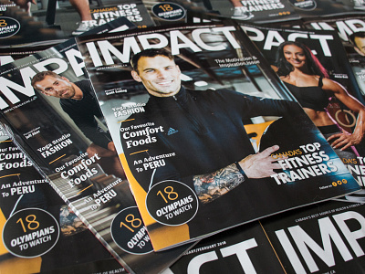 IMPACT Magazine January/February 2018 cover fitness magazine