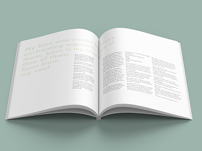 Magazine layout design farming grid huckleberry layout love magazine page parenting self type typography