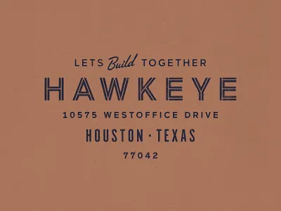 Hawkeye 001 build design hawkeye houston texas together