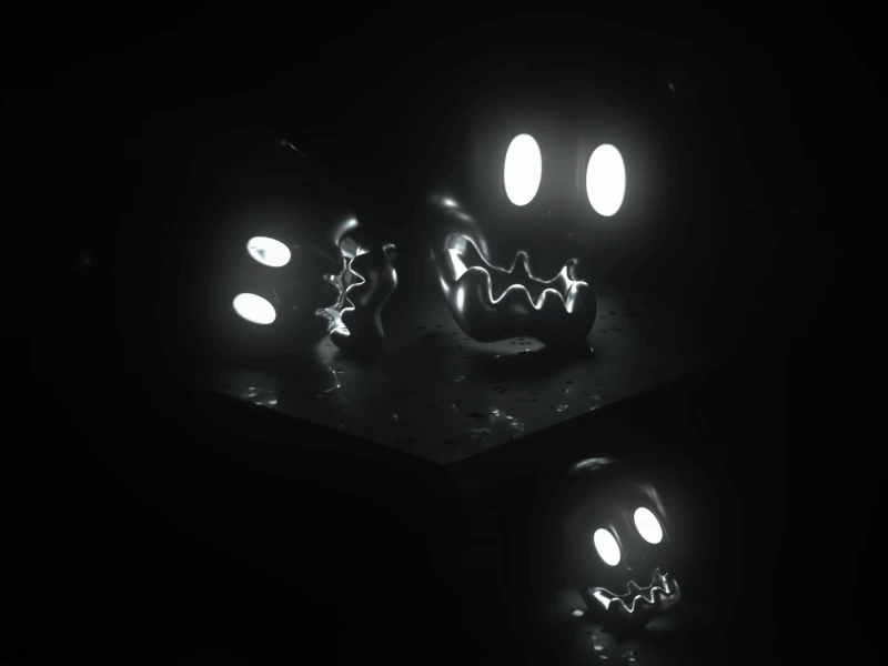 Thunder Skulls! c4d octane octane render skulls thunder!