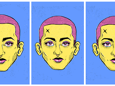 The Kicker face portrait