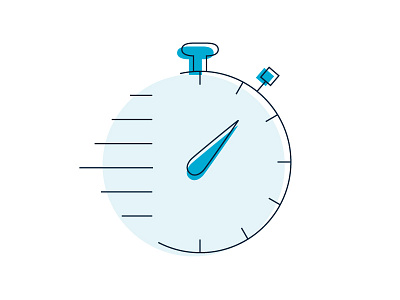 Time Flies clock icon illustration time timer