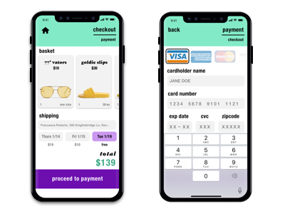 Daily UI 002 002 card checkout credit daily dailyui ios iphone iphonex payment ui x