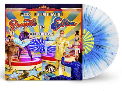 Custom hand painted lettering for album + music video album cover brandi carlile design elton john hand painted lettering music video art sign graphics sign painter sign painting