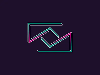 Illusion geometric icon illusion optical illusion