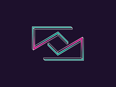 Illusion geometric icon illusion optical illusion