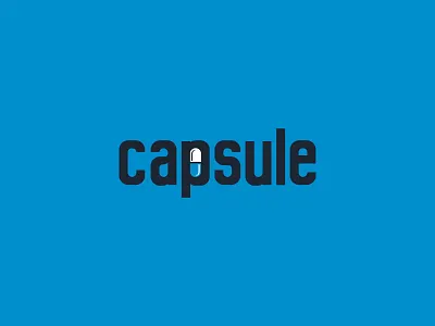 Capsule branding calligraphy capsule graphic design icon identity logo medical