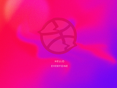 Hello Dribbble color、hello