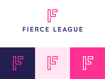 FL Monogram beauty fashion brand branding female lifestyle fierce sexy fl monogram font typography initial name letter logo lettering outline line monoline makeup feminine woman women