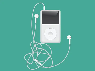 Ipod Classic illustration ipod