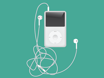 Ipod Classic illustration ipod