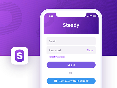 Steady app iphone x login mobile