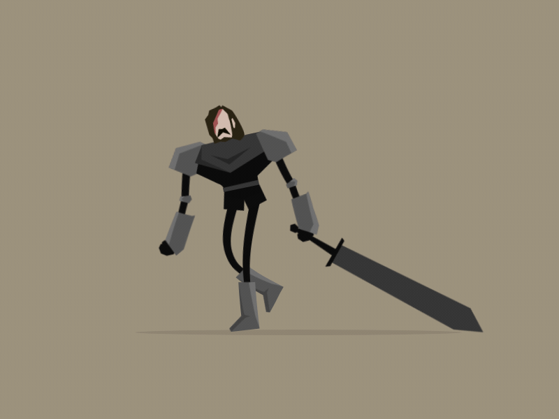 Sad Knight motiondesign motiongraphics motionographer