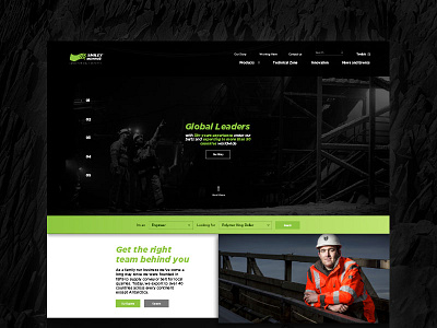 Conveyor Belt Company - Web Concept