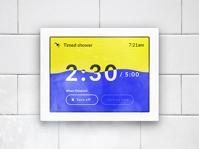 Daily UI #14: Countdown Timer countdown daily ui dailyui shower timer