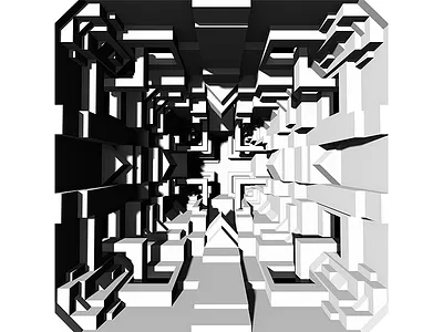 Canvas «Inception» 3d artwork canvas digital digitalart diy framework geometry print textile tolitt