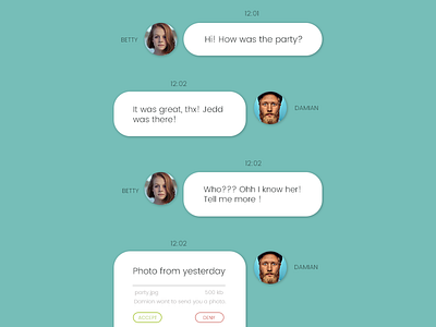 Daily UI #13: Direct Message 13 challenge chay daily dailyui direct forms message