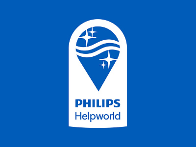 Philips Helpworld adv behance brand branding design graphic design logo logotype print