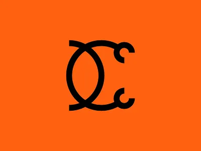 C — Crab c crab design letter logo minimal minimalistic monogram