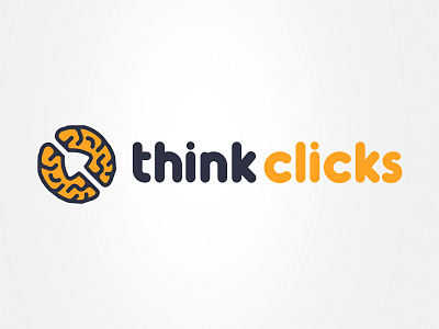 Think Clicks design logo