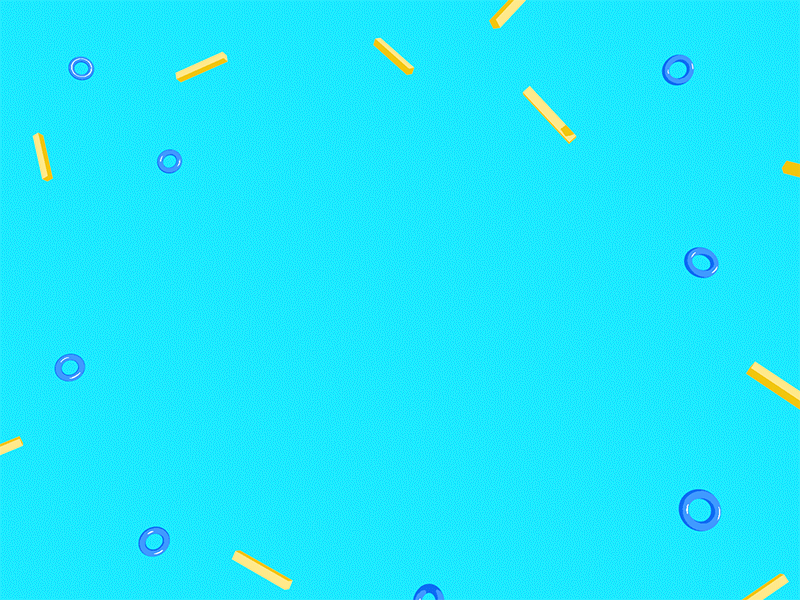 Lively 3d animation cinema4d colorful monoline type typography