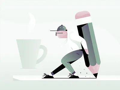 Penman coffee pen sketching