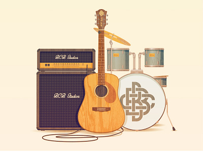 Instruments acoustic guitar amp drums instruments music