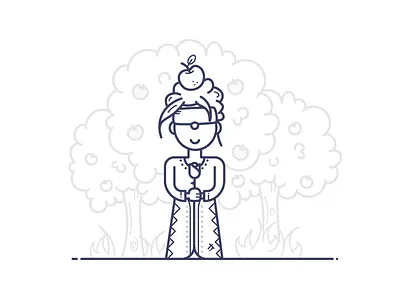 Work in progress - Trust apple hood maid marian maiden robin rose trees trust woman