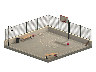 Hello Dribbble! basketball dribbble first shot hello isometric skateboard