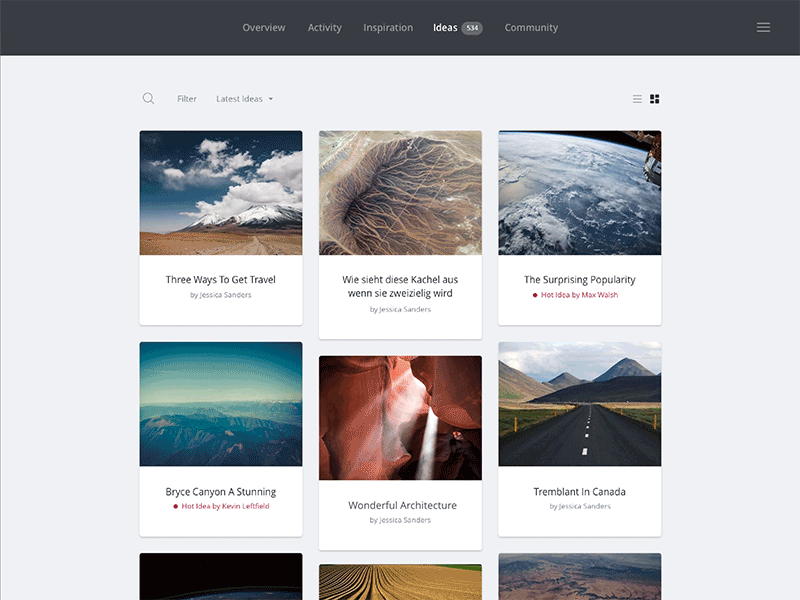 Transitions 001 animation detail hype innovation page prototype transition ui