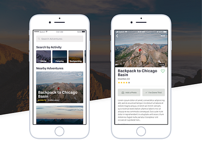 Back at it activity adventure backpacking detail ios outdoors travel