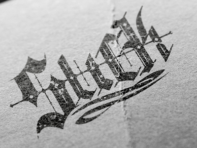 Slick Lettering art design lettering procreate remix4d