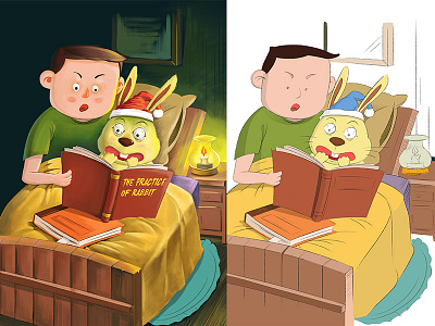 bedtime story illustration