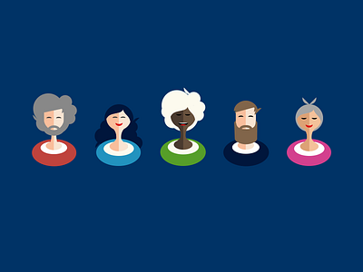 Avatars avatars illustration user research vector