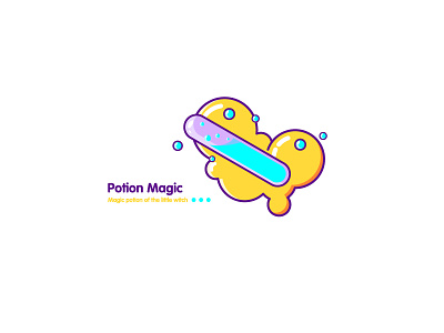 Magic potion illustration lovely magic