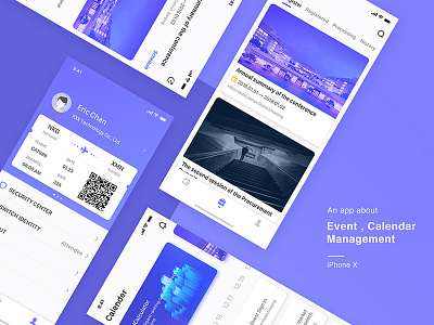 Event、Calendar management APP calendar event iphone x management ticket travel