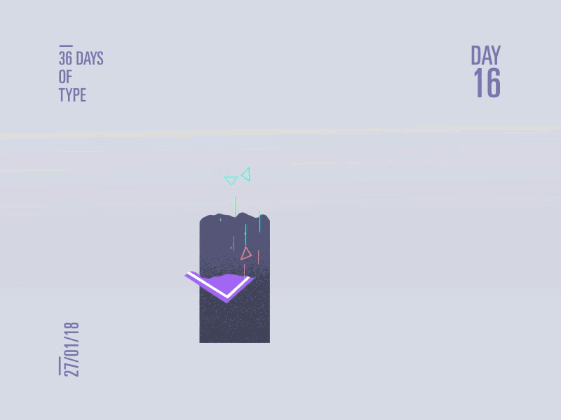 Days of Type | 16-20 36daysoftype animation daily gif illustration motion design typography