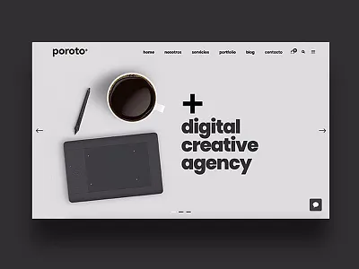 Shot #4169558 agency branding creative design digital poroto portfolio web