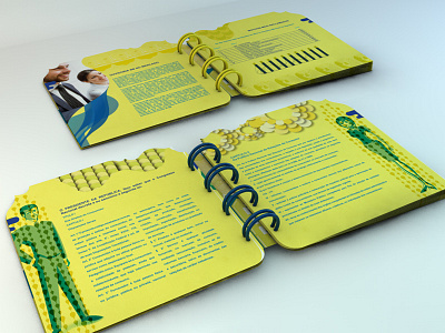 Banco do Brasil Anual Report 3d advertising branding c4d cinema4d design graphic lettering stationery style