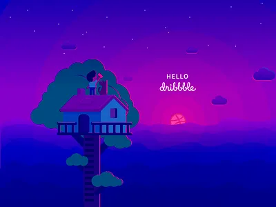 Dribbble tree