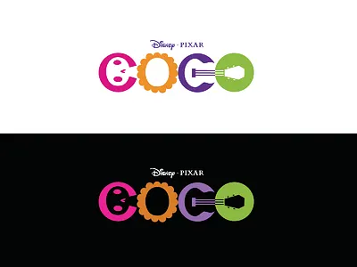 Día de los Muertos coco dia de los muertos disney flower guitar logo movie skull