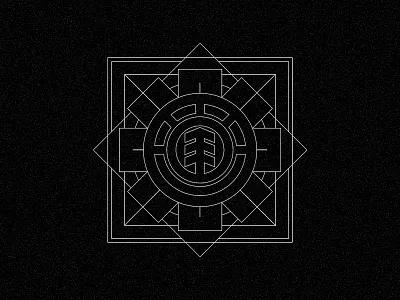 Element Brand Concept T-Shirt concept element element skateboards skate