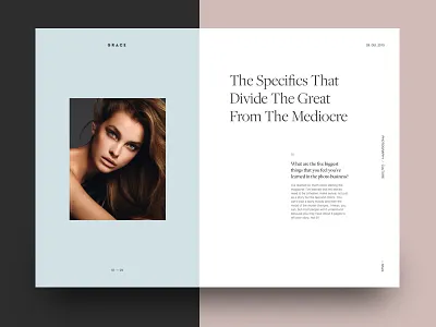 Fashion Layout clean fashion header layout simple slider typography web whitespace