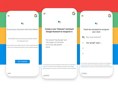 Google Assistant Custom Hotword ui assistant custom google hotword minimal redesign
