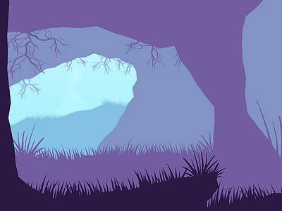 Game tease #4 - Environment 2d enviroment game illustration